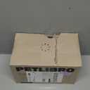 PETLIBRO Cat Water Fountain, Cordless Pet Water Fountain Battery Operated, 2.5L/84oz Dockstream Water Fountains for Cats Indoor, Cat Fountain with Stainless Steel Tray, Easy to Clean BPA-Free (Black)