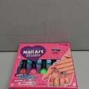 Nail Art Studio for Girls - Birthday Gift - Nail Polish Kit for Kids Ages 7-12 Years Old - Girl Gifts Ideas - Gift Set - Girly Stuff - Polish, Pens, Glitter, Stickers, Gems, Filer - 8 9 10 11 12 Year