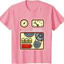 Kids Robot Costume Shirt - Easy Halloween Robot Tee T-Shirt 2T