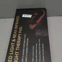 HALIDODO 35.4'' x 17'' Red Light Therapy Mat for Body, 500 LEDs Tri-Chip Upgrade 660nm& 850nm Near Infrared Light Therapy Pad Wrap Belt Blanket for Body Back Waist Knee Joint, 90Min Timer, Black