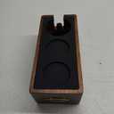 MHW-3BOMBER Espresso Tamping Station, 4 in 1 Walnut Espresso Organizer Box with Magnetic Drawer for Storage 51-58mm Espresso Tamper,Distributor,Portafilter and Espresso Accessories,CH6718