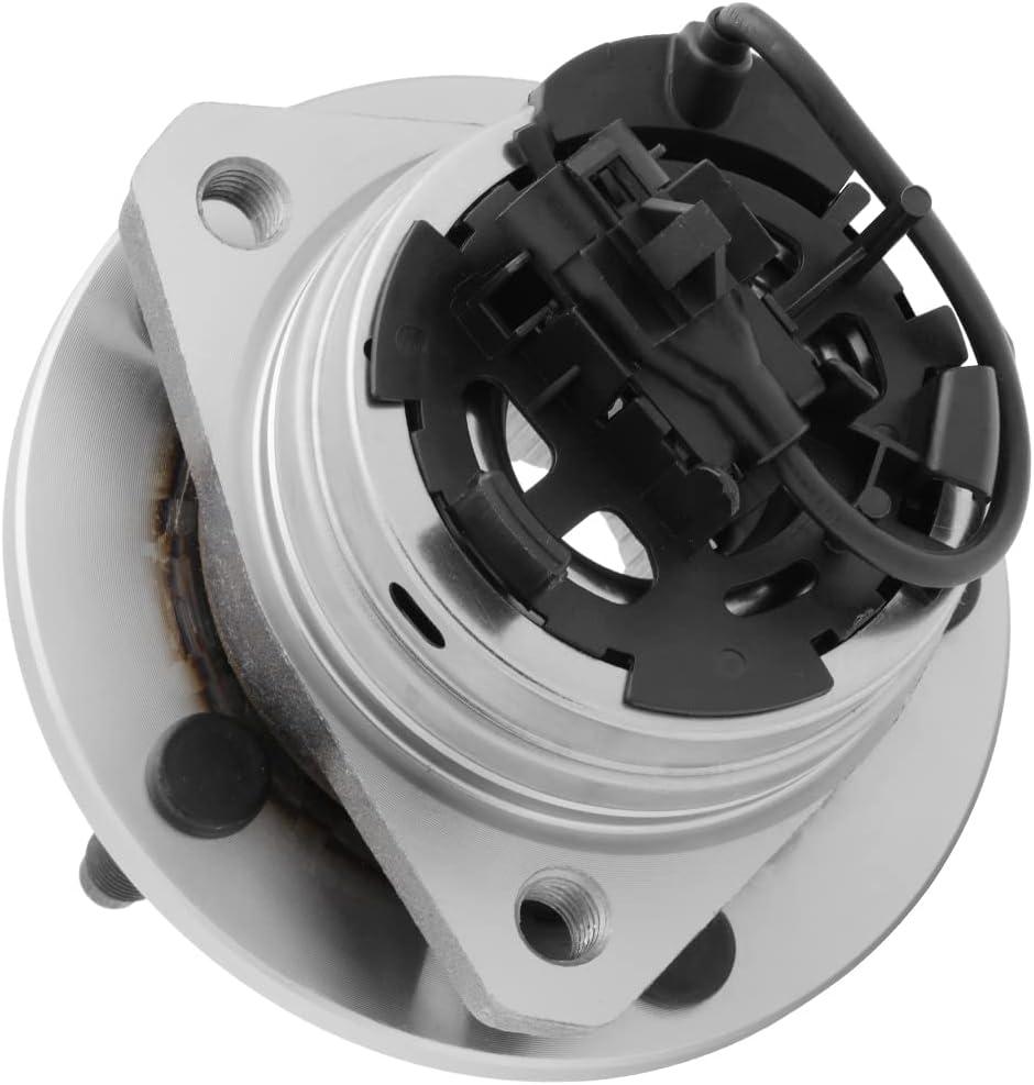 513214 - Front Driver or Passenger Side Wheel Hub Bearing Assembly Compatible with [Chevrolet] 2008-2010 Cobalt, 2008-2010 HHR, 2004-2012 Malibu, 2005-2010 Pontiac G6, 2007-2009 Saturn Aura
