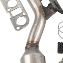 Northeastern Exhaust | EPA-Approved Passenger Side Manifold Catalytic Compatible for 2008-2012 Nissan Pathfinder | 2004 Nissan Pathfinder Armada | 2004-2015 Nissan Titan 5.6L | Includes Gasket