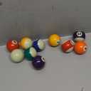 Precision Engineered Billiard Balls – Full Set of 16 Balls for Pool Tables, Includes Eight Ball & White Cue Ball