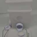 Automatic Chicken Feeder Chicken Feed Container Hanging Chicken Feeder Rainproof Poultry Feeder Bucket (Frosted)