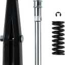 Front Upper Door Hinge Pin and Bushing Repair Kit + Roller Pin + Door Spring Tool Fit for GMC Yukon Suburban Tahoe Chevy C1500 C2500 C3500 K1500 K2500 K3500 (Black)