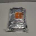 Lifewit 36L Clear Sheet Storage Bags with Zipper 3 Pack, Plastic Sweater Storage Bins for Clothing, Vinyl Foldable Clothes Containers Organizers for Closet, Blankets, Bedding 17.7 x 15.7 x 7.9 Inch