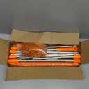 20 Feet High Reach Duster Kit with 2-14 ft Extension Pole, Cobweb & Corner Brush Cleaning Duster Kit for Cleaning, Microfiber Feather Duster Cleaner with Washable Head for Ceiling Fan, Furniture, Home