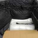 Dog Car Seat for Large/Medium Dog, Washable Pet Car Seat for Dogs Under 100 lbs or 2 Small Dogs,Washable Travel Bed with Thick Cushion and Storage Pockets