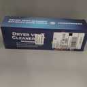 Sealegend 47-Pieces 33-Feet Dryer Vent Cleaner Kit, Dryer Cleaning Tools, Include Omnidirectional Blue Dryer Lint Vacuum Attachment, Dryer Vent Brush, Universal Vacuum & Dryer Adapters