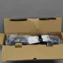 Fandature Folding Luggage Rack for Guest Room, Metal Foldable Suitcase Stand Holder with Metal Shelf for Bedroom, Black, 1 pack