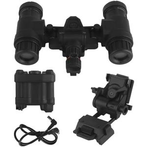 Tactical Night Vision Goggles Model AN/PVS31 with Adjustable Helmet Mount for Cosplay and Display, No Function