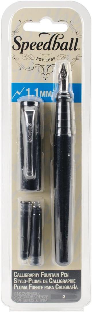 Speedball Art Products 002900 Calligraphy Fountain Pen 1.1mm