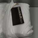 Bedsure King Size Sheets Set, Bamboo Viscose Sheets, Rayon Cotton Blend, GentleSoft, Breathable, Deep Pocket Up to 18 Inches, Hotel Luxury Bedding for Hot Sleepers, White