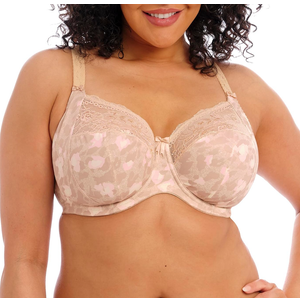 Elomi Women's Morgan Banded Comfort & Support. Three-Section Cup, Side Frame, Stretch Lace. Dd+ Bras, Size 42J
