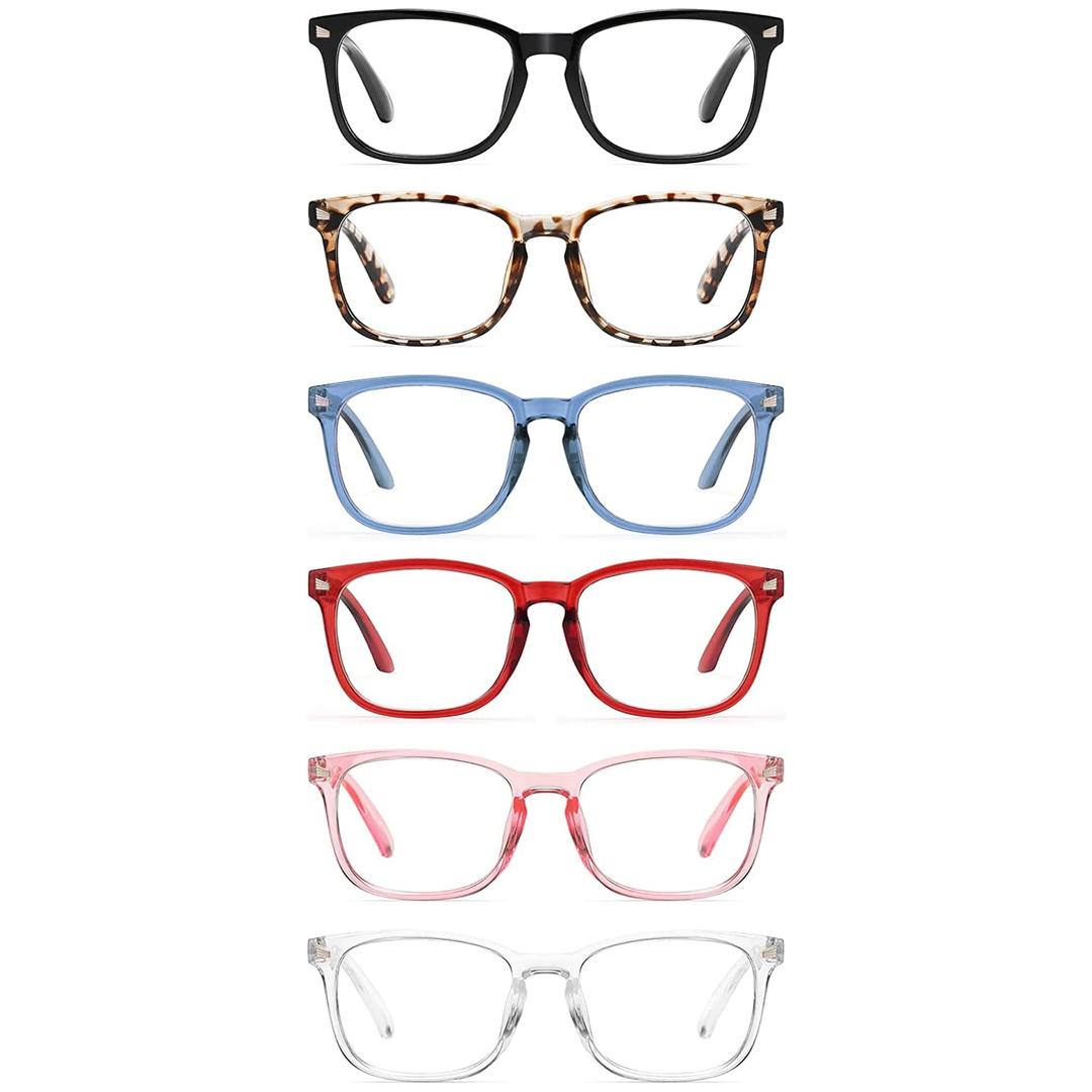CCVOO Reading Glasses for Women/Men, Eyeglasses, Blue Light Readers for Women/Men, Computer Eye Glasses, Cheaters