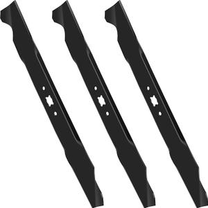 SINTIKI 50 Inch Mulching Blades 115-5059-03 for Toro Timecutter & Exmark Quest 50" Deck, Replacement Mower Blades 110-6837-03 112-9759-03, 3 Pack