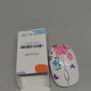 JUHOO Wireless Mouse with Nano Receiver for PC, Laptop, Notebook, Computer, MacBook, Less Noise, Portable Mobile Optical Mice