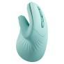 seenda Ergonomic Vertical Mouse with Jiggler - Bluetooth + 2.4G USB Multi Device, Wireless Ergo Mouse, Jiggler Mouse Mover for Laptop/PC/Notebook, Computer Mice for Windows, Mac OS, Mint Green