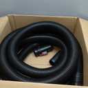 CRAFTSMAN CMXZVBE38759 2-1/2 in. x 20 ft. POS-I-LOCK Wet Dry Vac Hose Attachment Kit, Industrial-Grade Shop Vacuum Replacement Hose, Fits Most Wet/Dry Vacuums with a 2-1/2 in. Diameter