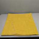 MIULEE Pack of 2 Couch Throw Pillow Covers 22x22 Inch Soft Goose Yellow Chenille Pillow Covers for Sofa Living Room Spring Home Decor Couch Solid Dyed Cases