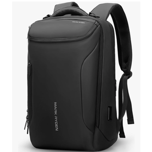 MARK RYDEN Business Backpack for Men, Waterproof High Tech Backpack with Sport Car Shape Design and USB Charging Port, Travel Laptop Backpack Fits 17.3 Inch Notebook