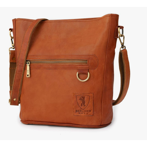 BERLINER BAGS Vintage Genuine Leather Shoulder Bag Siena, Handbag, Crossbody Bag for Women
