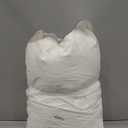 Three Geese White Goose Feather Down Pillows Queen Size Set of 2-100% Cotton, Medium Firm,Soft Support