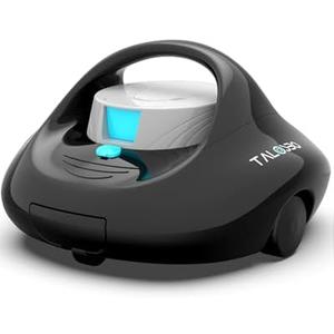 (2025 Upgraded) TALOSBO Pleco Se Cordless Pool Vacuum Up to 130 Mins Runtime, Robotic Pool Cleaner with 2.5H Fast Charge, Ideal for Flat Above Ground and Inground Pools up to 861 Sq. Ft.