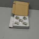 AMI PARTS WB03X24818 Gas Stove Knob Replacement for GE,100% Stainless Steel Stove Replacement Knobs PS11729081 AP5989029,Compatible with ge Stove Knob (Not Universal)