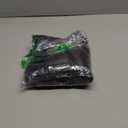 PRETTYGARDEN Women's Long Sleeve Cowl Neck Ribbed Knit Spring Shirts Slim Fit Ruched Going Out Crop Tops Basic T-Shirts (Large, Black)