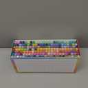 Overseas Acrylic Paint Markers 168 Colors, Brush Tip Paint Pens with Automatic Ink Control System, Quick Drying Liquid Ink Acrylic Marker for Rock, Wood, Canvas, Glass, Fabric, Metal, Plastic, Rubber