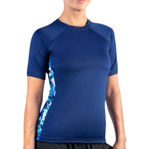 Kanu Surf Women's Breeze UPF 50+ Short Sleeved Active Rashguard & Workout Top (Blue, XS)