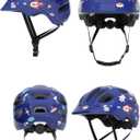 XJD Toddler Helmet Kids Bike Helmet for Infant/Baby Multi-Sport Adjustable Skateboard for Kids Boys Girls Lightweight for Age 1 and Older (Design Blue, XX-Small: 17.32"-18.89" / 44-48 cm)