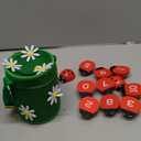 Counting Ladybugs - Montessori Wooden Counting Toy for Girls 3 4 5 Year Old - Ladybug Learning Toys for Toddlers - Preschool Kids Toys for Number Matching, Sorting & Fine Motor Skills - Lady Bug Gifts