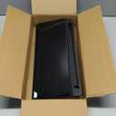 TSJ OFFICE Desktop Whiteboard Dry-Erase-Board - Computer Keyboard Stand White Board Surface Pad with Drawer, Desk Organizers with Accessories for Office, Home, School Supplies (Black Base/Glass)