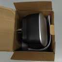 Brightown Plug In Space Heater for Indoor Use, 800W Small Wall Outlet Heater with Remote and Thermostat, LED Display, 12H Timer, Overheat Protection for Bathroom Bedroom Office Home (Silver)