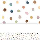 Teacher Created Resources Everyone is Welcome Painted Dots Straight Border Trim (TCR7165)