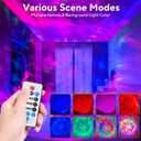 Galaxy Projector for Bedroom, Nebula Ceiling Led Lamp with Remote & Timer, Night Light Gifts for Kids,Room Decor/Birthdays/Christmas/Party/Tiktok Live
