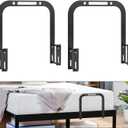 YUOROS Extra Tall Mattress Slide Stopper Holder Gripper Retainer Bar for Metal to Keep Mattress from Sliding