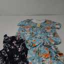 Ekouaer Pajama Sets for Women, Short Sleeve with Long Pant Pjs Sleepwear Comfy Lounge Sets with Pockets 1 Pants and 2 T-Shirts L