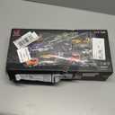 Police Semi Trailer Truck Toy, Large Flatbed Truck Carrier with Police Car and Helicopter, Lights and Sounds, Birthday for Kids Boys Age 3 4 5 6+