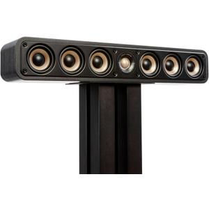 Polk Signature Elite ES35 Slim Center Channel Speaker - Hi-Res Audio Certified, Dolby Atmos & DTS:X Compatible, 1" Tweeter & (6) 3" Woofers, Dual Power Port for Effortless Bass, Stunning Black