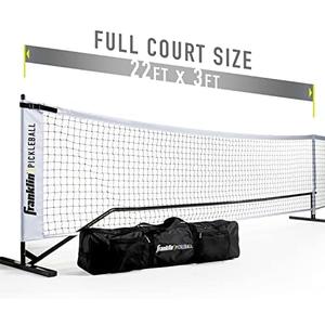 Franklin Sports Portable Outdoor Pickleball Net - Regulation Size 22' Foot Net with Travel Bag