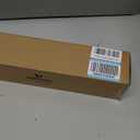 Curtain Rod 32 to 58 Inches (2.6-4.8ft), USFOOK 7/8 inch Telescoping Splicing Curtain rods for Windows 20 to 54 inches, Silver Decorative Drapery Rods for Home with Translucent Finials