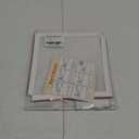 Tub Splash Guard Removable, 2 Pack Bathtub Water Splash Guards, Silicone Base & Acrylic Tub Corner Guards to Keep Water in Tub, Self-Adhesive & Prevent Shower Water from Splashing Out.