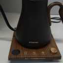 INTASTING Electric Kettle, Gooseneck Electric Kettle, 1 Precise Temperature Control, Stainless Steel Interior, Quick Heating for Pour Over Coffee, Tea & Boiling Water, 0.9L (Onyx Black)