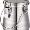 MyLifeUNIT Paint Brush Washer, Airtight Stainless Steel Brush Cleaner for Painting (Medium)