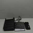 Turtle Tank Filter Aquarium Filter Power Adjustable 20-75 Gal. 290GPH Large Internal Filter 3-Stage Waterfall Bio-Filtration Low Water Level for Freshwater Saltwater Fish Tank Reptile Shrimp Frog