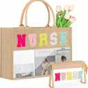 Nurse Sister Teacher Aunt Bag Set with Transparent PVC Window Gifts for Nurse Sister Teacher Aunt Gifts Stuff